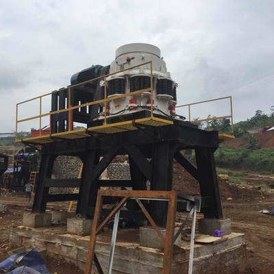 AC Motor Cone Stone Crusher voor Quarry Project Engineer Guide: