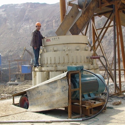 Van de de Lentekegel van de mijnbouwbouw van de de Rotsmaalmachine Machine 115 - 260t/H